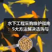 水下工程采购维护指南:5大方法解决选购与售后难题(图3) 水下工程采购维护指南:5大方法解决选购与售后难题(图3)