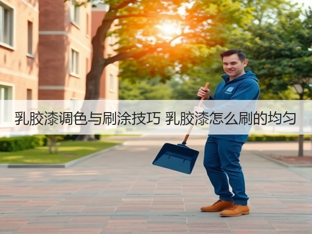 乳胶漆调色与刷涂技巧 乳胶漆怎么刷的均匀(图3)