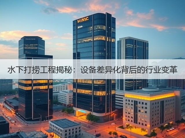 水下打捞工程揭秘:设备差异化背后的行业变革(图1) 水下打捞工程揭秘:设备差异化背后的行业变革(图1)