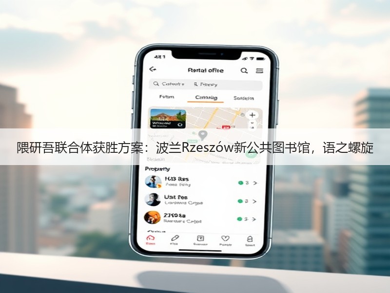 隈研吾联合体获胜方案：波兰Rzeszów新公共图书馆，语之螺旋