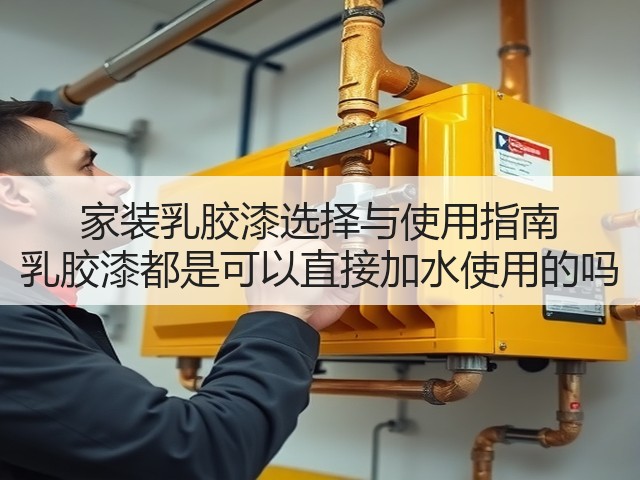 家装乳胶漆选择与使用指南 乳胶漆都是可以直接加水使用的吗(图1) 家装乳胶漆选择与使用指南 乳胶漆都是可以直接加水使用的吗(图1)