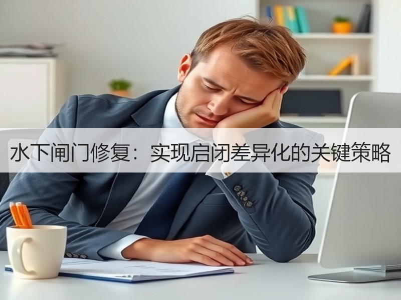 水下闸门修复：实现启闭差异化的关键策略