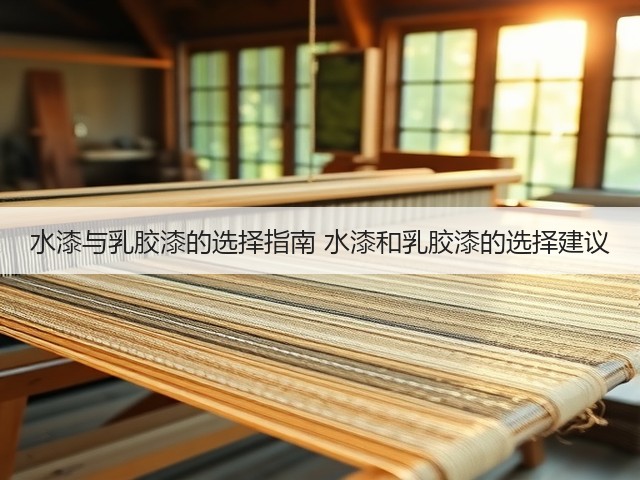 水漆与乳胶漆的选择指南 水漆和乳胶漆的选择建议(图1)