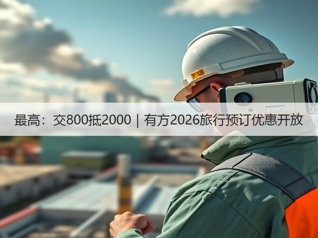 最高：交800抵2000｜有方2026旅行预订优惠开放(图1)