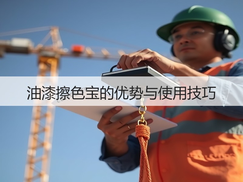 油漆擦色宝的优势与使用技巧