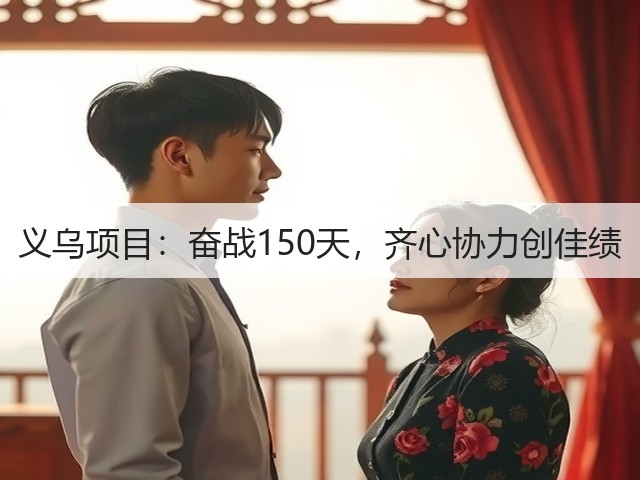 义乌项目：奋战150天，齐心协力创佳绩(图1)