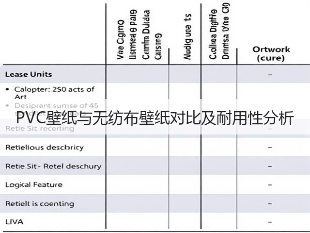 PVC壁纸与无纺布壁纸对比及耐用性分析(图1) PVC壁纸与无纺布壁纸对比及耐用性分析(图1)