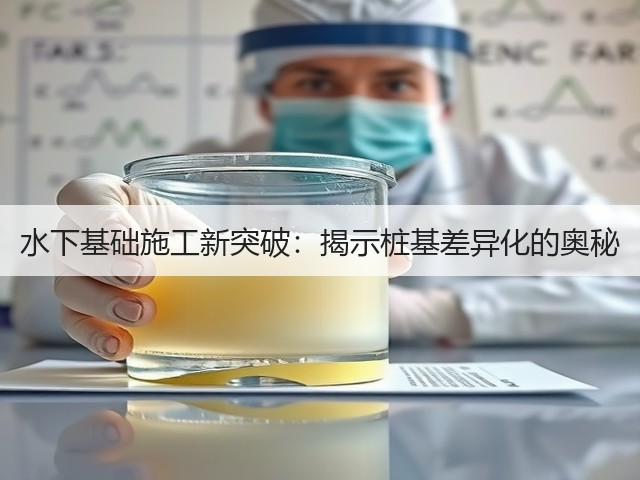 水下基础施工新突破：揭示桩基差异化的奥秘(图1)