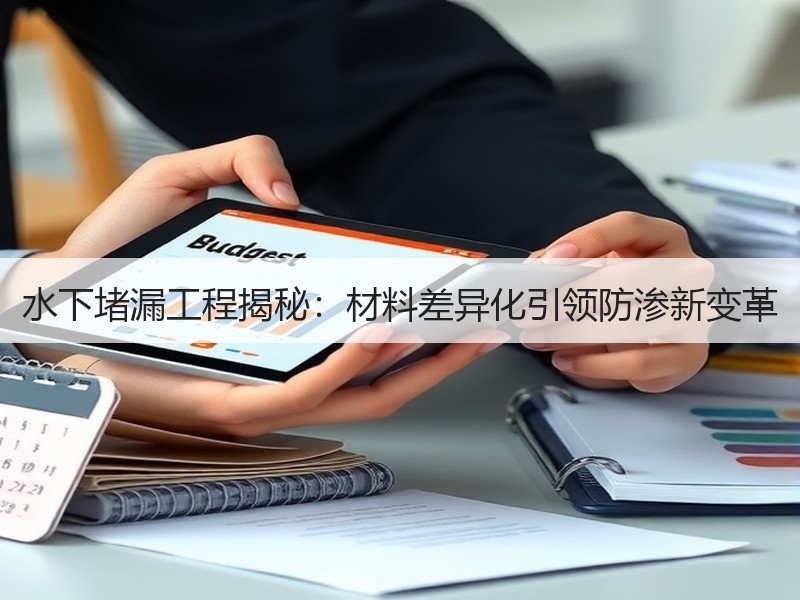 水下堵漏工程揭秘:材料差异化引领防渗新变革 水下堵漏工程揭秘:材料差异化引领防渗新变革