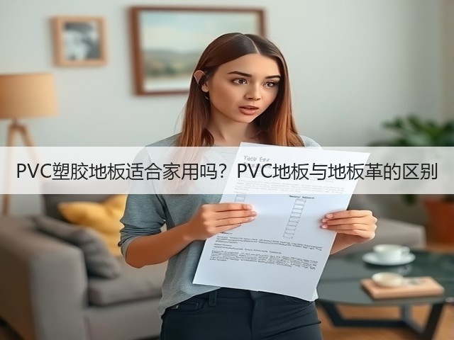 PVC塑胶地板适合家用吗?PVC地板与地板革的区别(图1) PVC塑胶地板适合家用吗?PVC地板与地板革的区别(图1)
