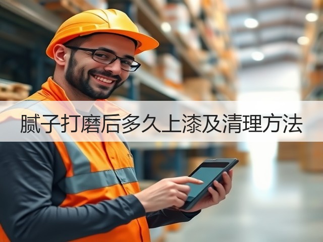 腻子打磨后多久上漆及清理方法(图3)