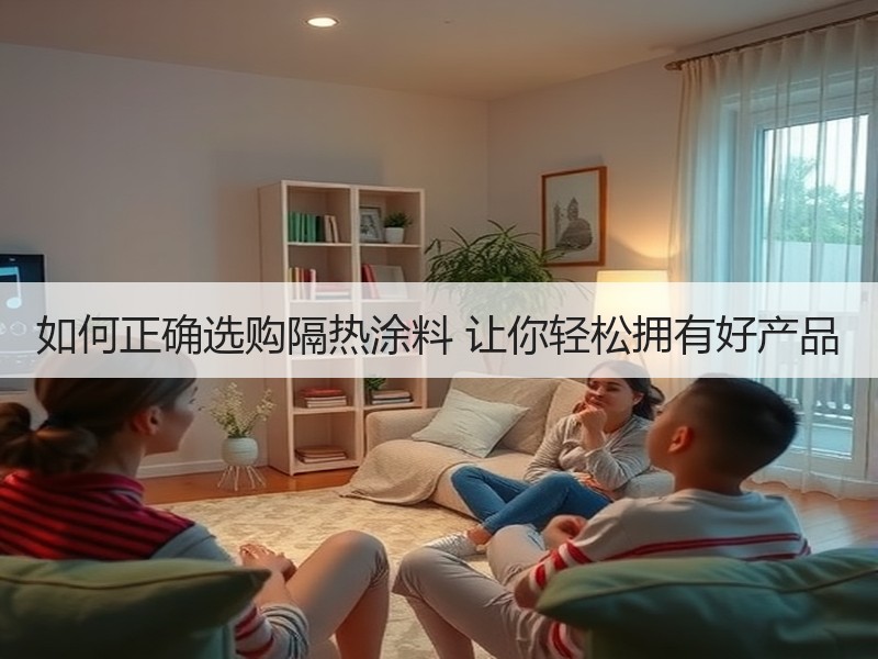 如何正确选购隔热涂料 让你轻松拥有好产品