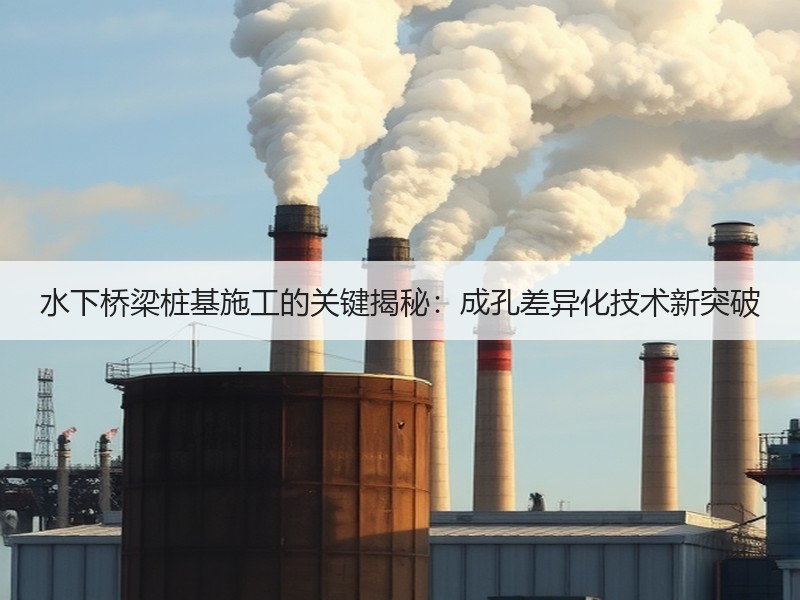 水下桥梁桩基施工的关键揭秘:成孔差异化技术新突破 水下桥梁桩基施工的关键揭秘:成孔差异化技术新突破