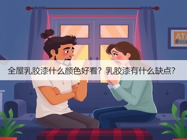 全屋乳胶漆什么颜色好看?乳胶漆有什么缺点?(图3) 全屋乳胶漆什么颜色好看?乳胶漆有什么缺点?(图3)