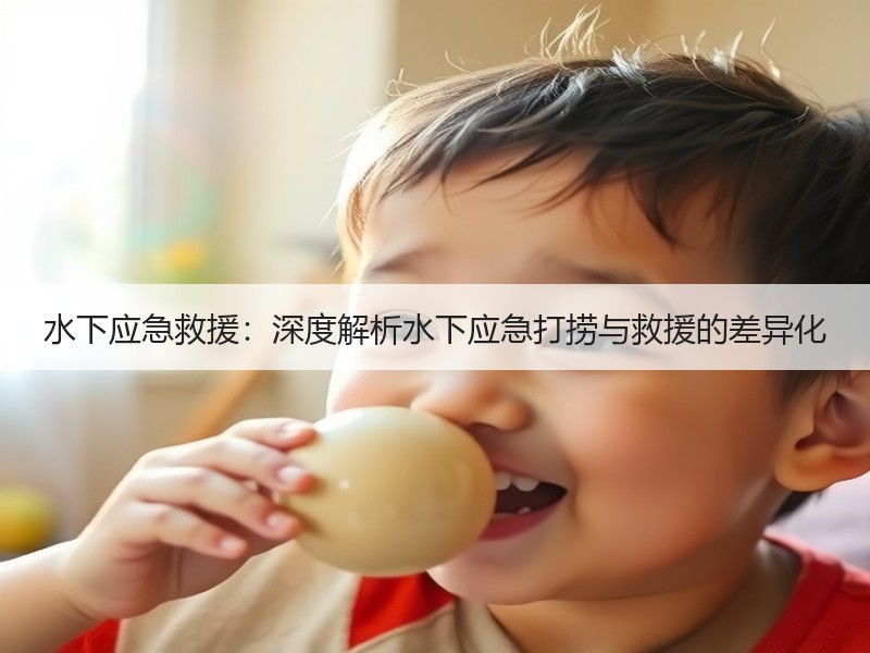 水下应急救援:深度解析水下应急打捞与救援的差异化 水下应急救援:深度解析水下应急打捞与救援的差异化