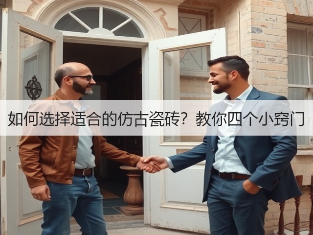 如何选择适合的仿古瓷砖?教你四个小窍门(图1) 如何选择适合的仿古瓷砖?教你四个小窍门(图1)