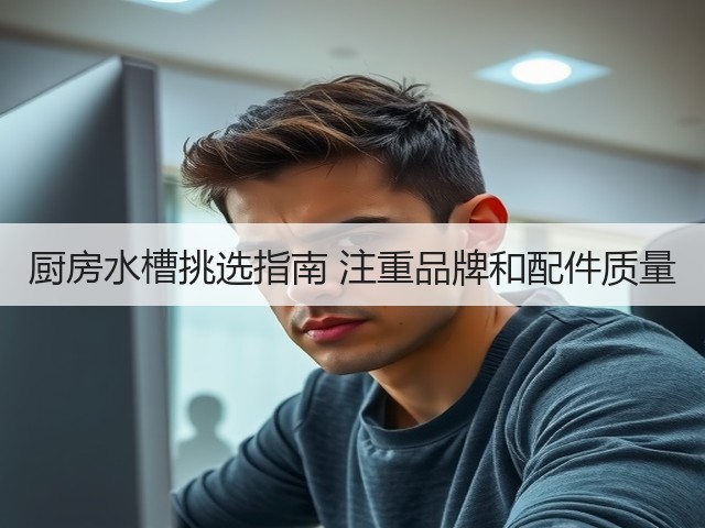 厨房水槽挑选指南 注重品牌和配件质量(图3) 厨房水槽挑选指南 注重品牌和配件质量(图3)