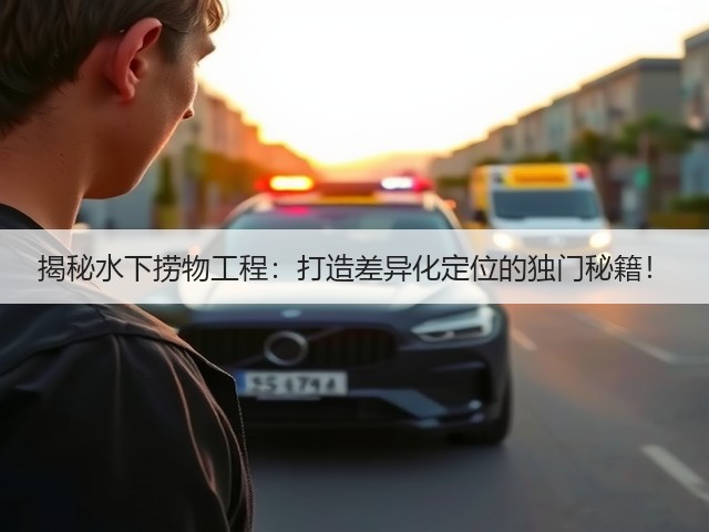 揭秘水下捞物工程:打造差异化定位的独门秘籍!(图1) 揭秘水下捞物工程:打造差异化定位的独门秘籍!(图1)