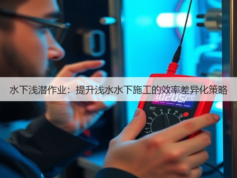 水下浅潜作业:提升浅水水下施工的效率差异化策略 水下浅潜作业:提升浅水水下施工的效率差异化策略