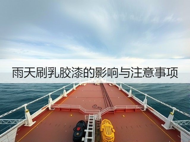 雨天刷乳胶漆的影响与注意事项(图3) 雨天刷乳胶漆的影响与注意事项(图3)