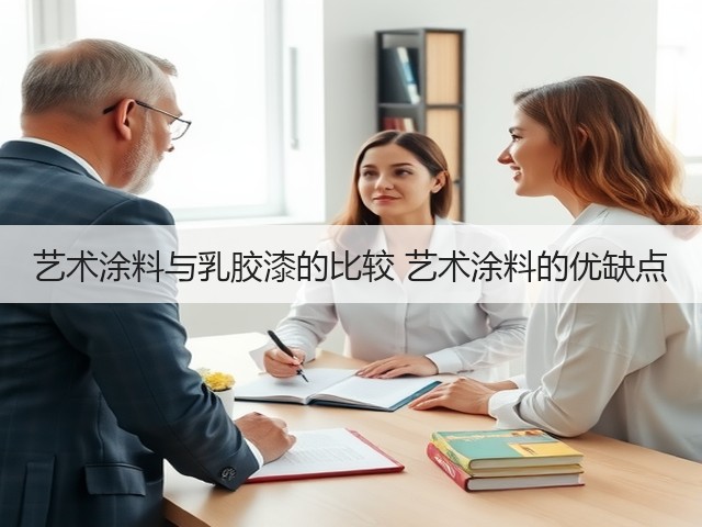 艺术涂料与乳胶漆的比较 艺术涂料的优缺点(图1)