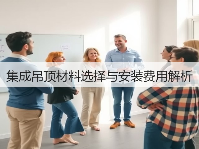 集成吊顶材料选择与安装费用解析(图3) 集成吊顶材料选择与安装费用解析(图3)