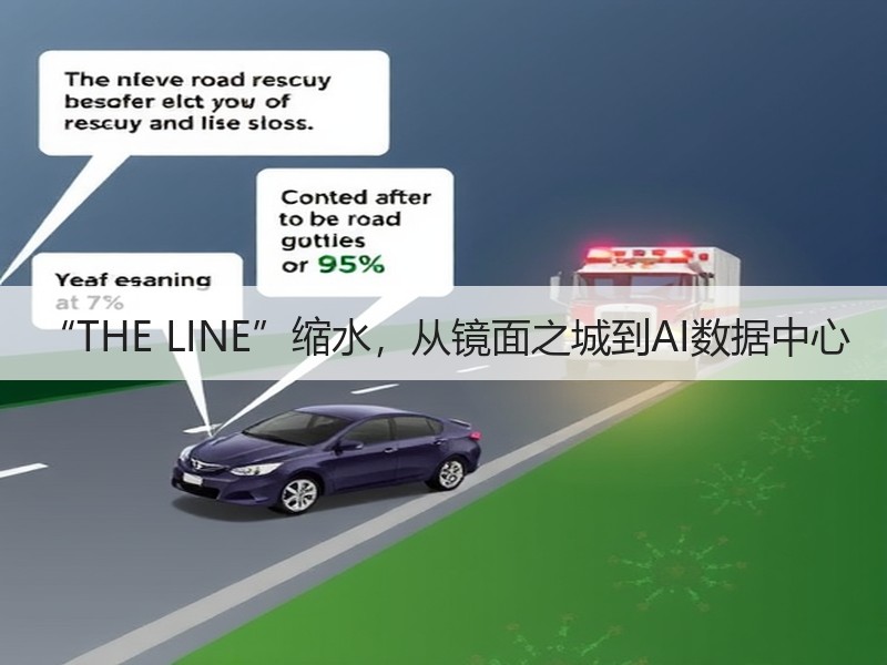 “THE LINE”缩水，从镜面之城到AI数据中心