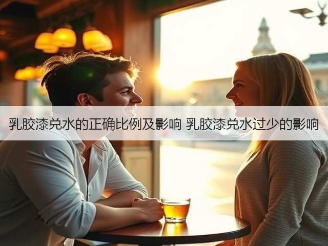 乳胶漆兑水的正确比例及影响 乳胶漆兑水过少的影响(图1) 乳胶漆兑水的正确比例及影响 乳胶漆兑水过少的影响(图1)