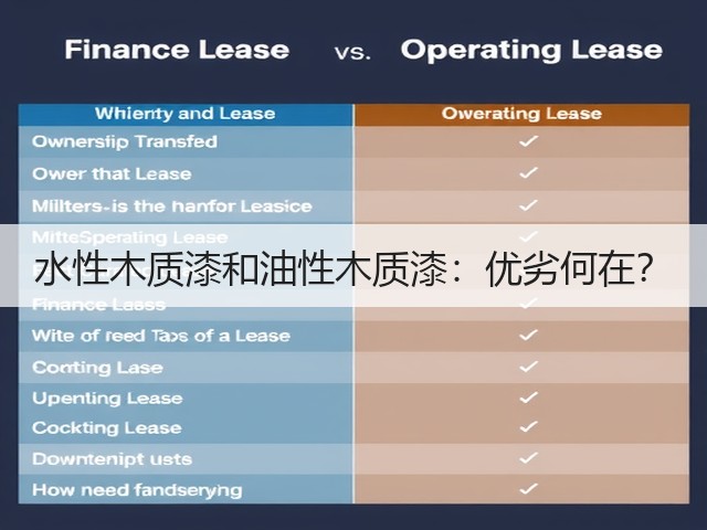 水性木质漆和油性木质漆:优劣何在?(图1) 水性木质漆和油性木质漆:优劣何在?(图1)