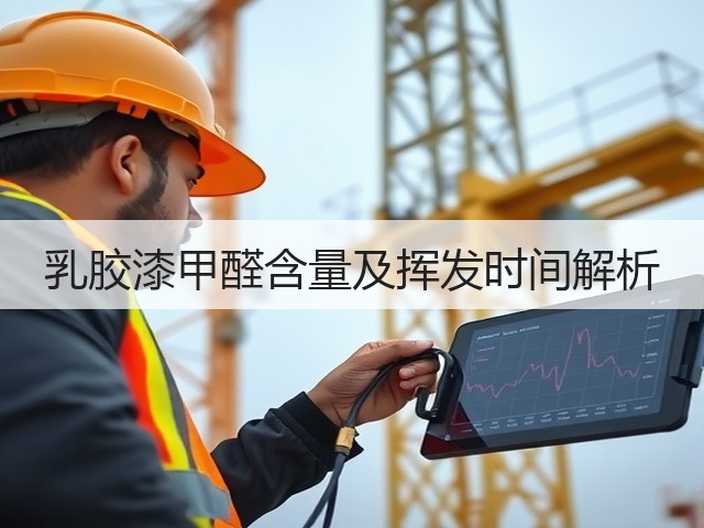乳胶漆甲醛含量及挥发时间解析(图1) 乳胶漆甲醛含量及挥发时间解析(图1)