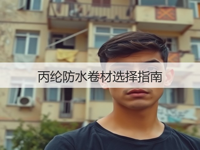 丙纶防水卷材选择指南(图3) 丙纶防水卷材选择指南(图3)
