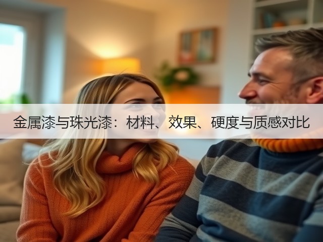 金属漆与珠光漆:材料、效果、硬度与质感对比(图1) 金属漆与珠光漆:材料、效果、硬度与质感对比(图1)