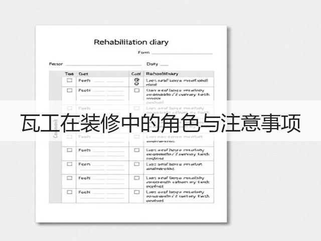 瓦工在装修中的角色与注意事项(图1) 瓦工在装修中的角色与注意事项(图1)