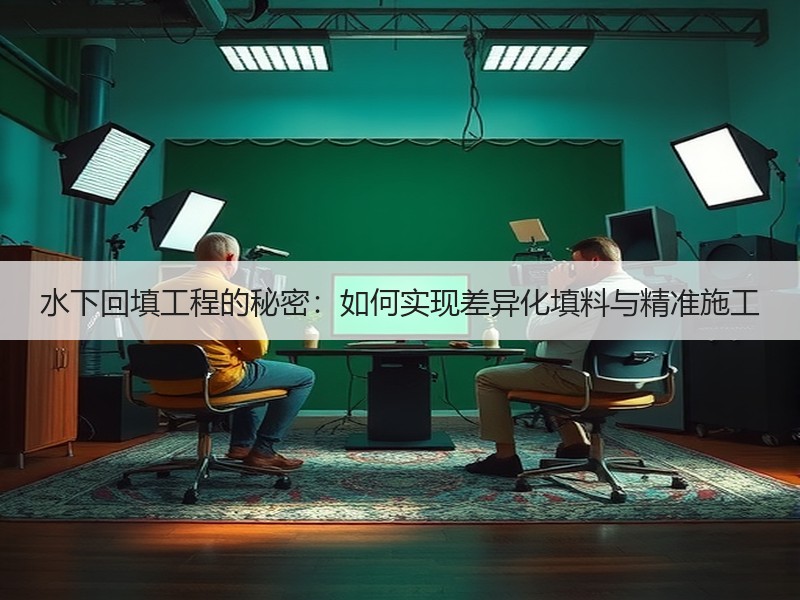 水下回填工程的秘密:如何实现差异化填料与精准施工 水下回填工程的秘密:如何实现差异化填料与精准施工