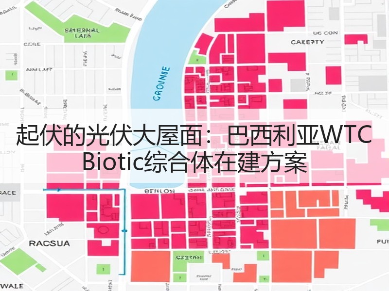 起伏的光伏大屋面:巴西利亚WTC Biotic综合体在建方案 起伏的光伏大屋面:巴西利亚WTC Biotic综合体在建方案