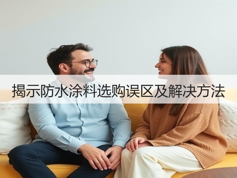 揭示防水涂料选购误区及解决方法