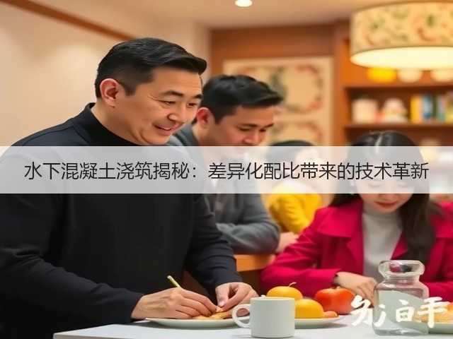 水下混凝土浇筑揭秘:差异化配比带来的技术革新(图3) 水下混凝土浇筑揭秘:差异化配比带来的技术革新(图3)