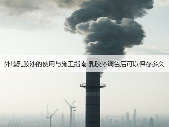 外墙乳胶漆的使用与施工指南 乳胶漆调色后可以保存多久(图3) 外墙乳胶漆的使用与施工指南 乳胶漆调色后可以保存多久(图3)