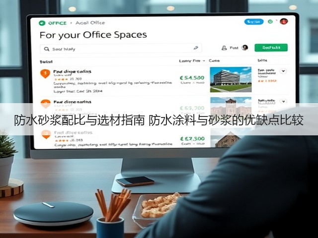 防水砂浆配比与选材指南 防水涂料与砂浆的优缺点比较(图3)