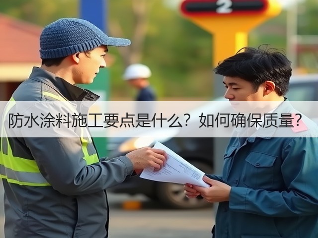 防水涂料施工要点是什么?如何确保质量?(图1) 防水涂料施工要点是什么?如何确保质量?(图1)