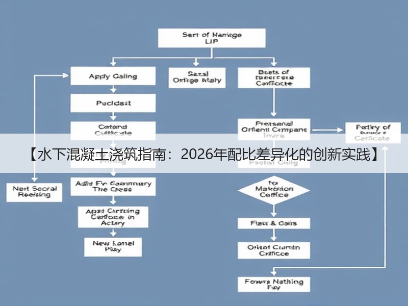 【水下混凝土浇筑指南:2026年配比差异化的创新实践】 【水下混凝土浇筑指南:2026年配比差异化的创新实践】