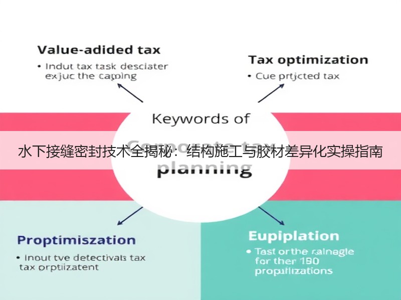 水下接缝密封技术全揭秘：结构施工与胶材差异化实操指南