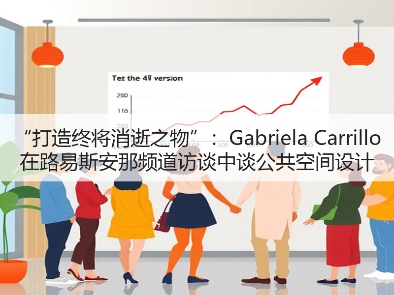“打造终将消逝之物”：Gabriela Carrillo 在路易斯安那频道访谈中谈公共空间设计