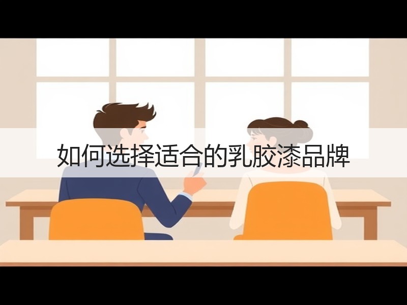 如何选择适合的乳胶漆品牌