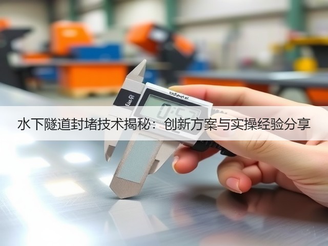 水下隧道封堵技术揭秘:创新方案与实操经验分享(图3) 水下隧道封堵技术揭秘:创新方案与实操经验分享(图3)