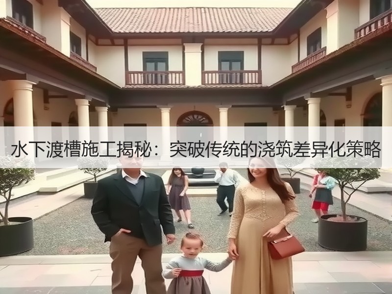 水下渡槽施工揭秘:突破传统的浇筑差异化策略 水下渡槽施工揭秘:突破传统的浇筑差异化策略