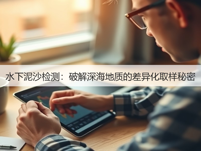水下泥沙检测:破解深海地质的差异化取样秘密 水下泥沙检测:破解深海地质的差异化取样秘密