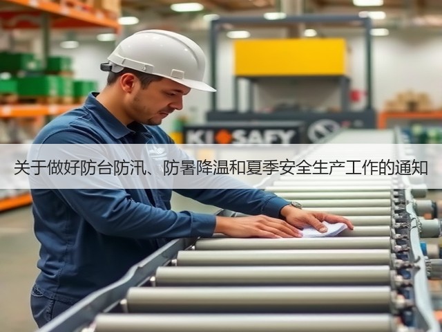 关于做好防台防汛、防暑降温和夏季安全生产工作的通知(图1)