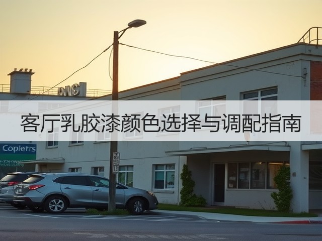 客厅乳胶漆颜色选择与调配指南(图1)