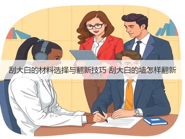 刮大白的材料选择与翻新技巧 刮大白的墙怎样翻新(图1) 刮大白的材料选择与翻新技巧 刮大白的墙怎样翻新(图1)